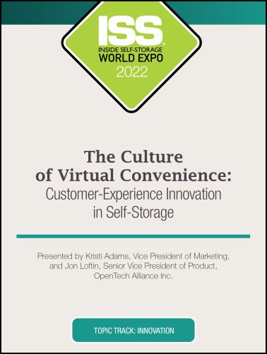 The Culture of Virtual Convenience: Customer-Experience Innovation in Self-Storage